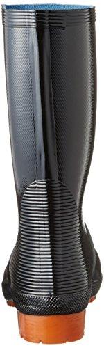 Fukuyama Rubber Mesh Fiber Rubber Boots, Master Tora-san Boots 1, Black, Size 29.0cm