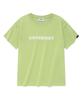COVERNAT WOMAN Cooper Logo T-Shirt Lime