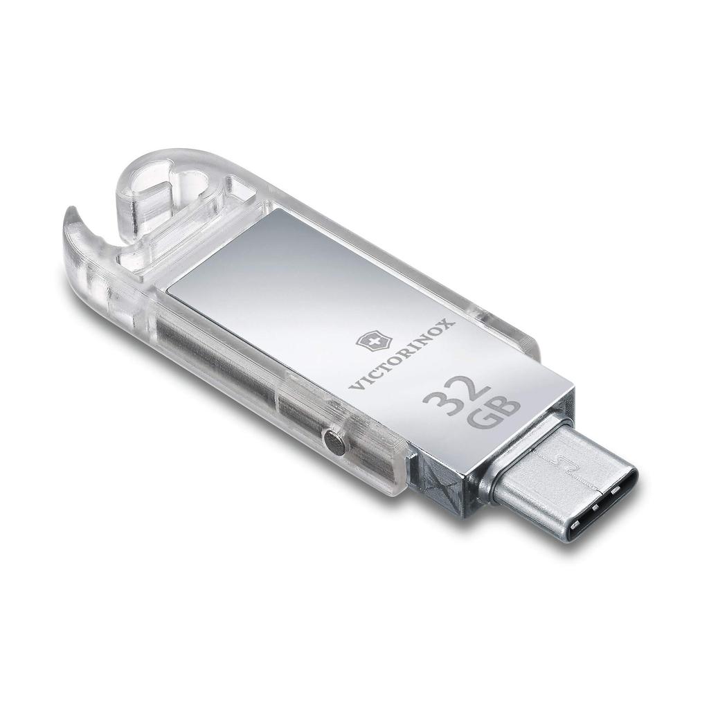 Victorinox Midnight Manager 32GB USB Flash with LED USB USB @work Drive, Multi-Tool Light, 3.1 & 3.0 [Product Code 4.6336.TG32]