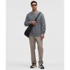 Lululemon Textured Knit Crewneck Sweater Solar Grey