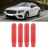 Aramox Door Lock Pins, 4pcs Car Door Lock Pin Knob Cover for Mercedes Benz