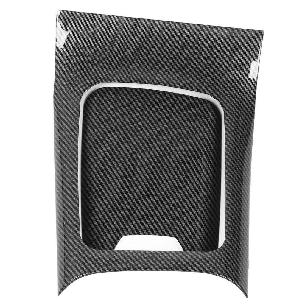 Center Console Gear Shift Panel Trim Luxury Look Replacement for Benz GLC‑Class X254 2023 Onwards LHD Carbon Fiber Style