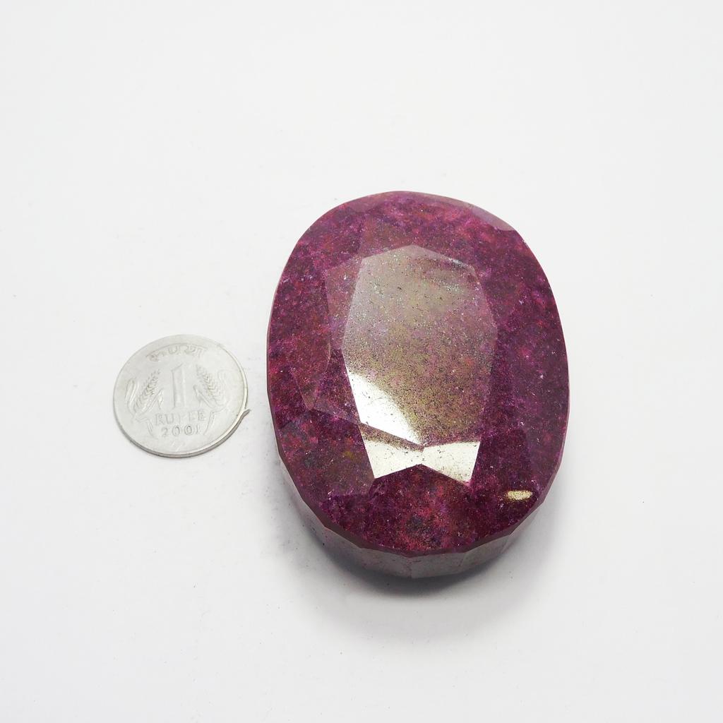 Oval Cut 1260.10 Carat Natural Red Ruby CERTIFIED Beautiful Loose Gemstone P-3088-h