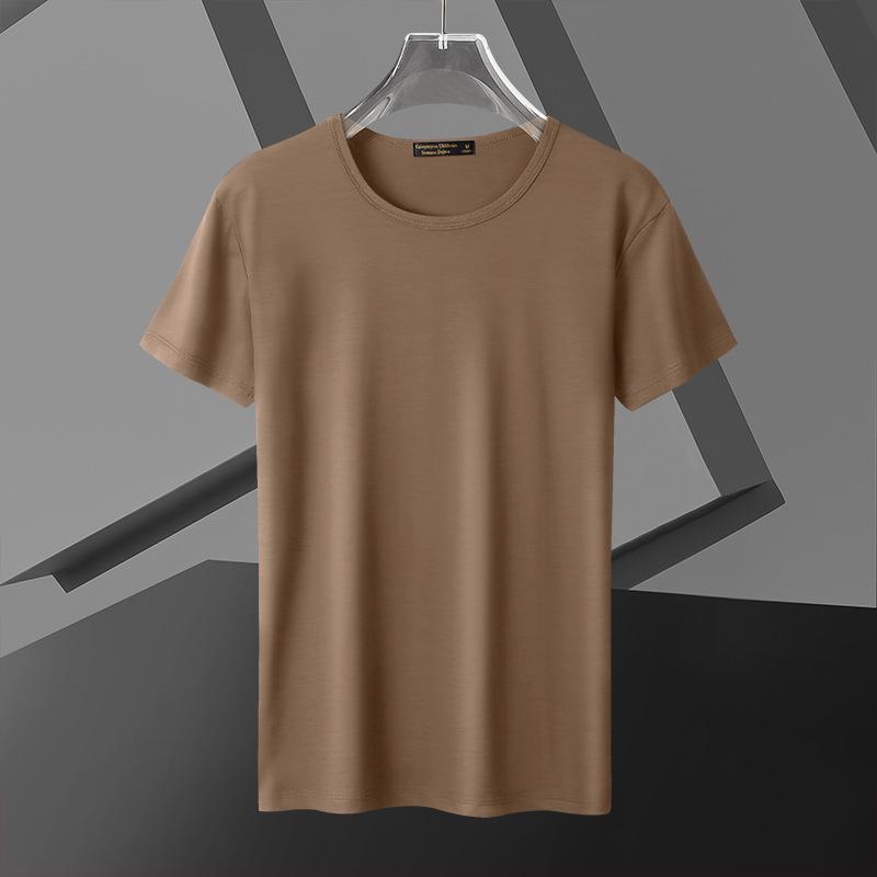 Men's 2025 Summer Milk Silk Quick-Dry T-Shirt