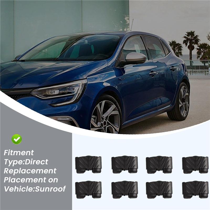 80Pcs Car Sunroof Slider Repair Clips For Renault Megane 3 918066133R 7701209744