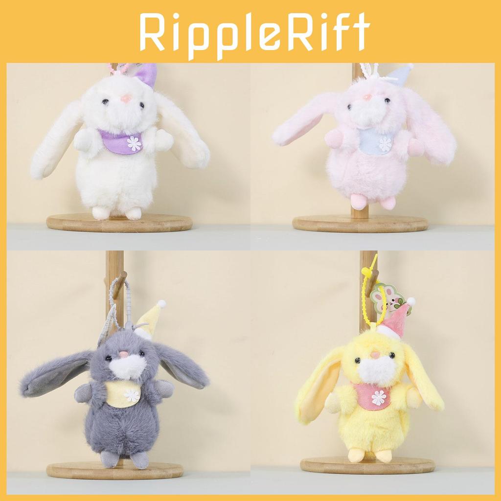 Plush Bunny Keychain With Cotton Filling For Kids And Collectors