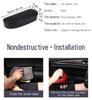 Universal Car Door Storage Box with Light: Left Elbow Rest and Armrest Pad
