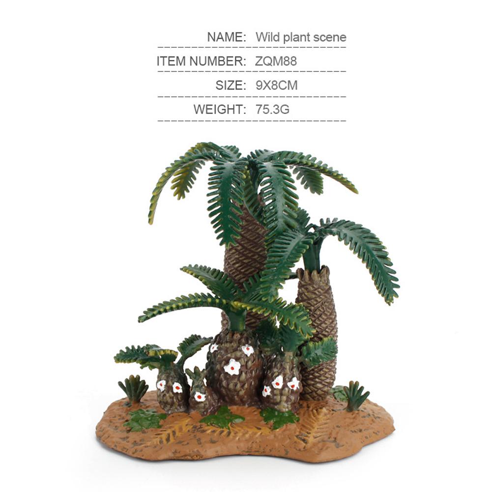 Plant Model Simulation Tree Artificial Farm Beautiful DIY Decor Decoration Farm Accessory Figures For Children High Quality