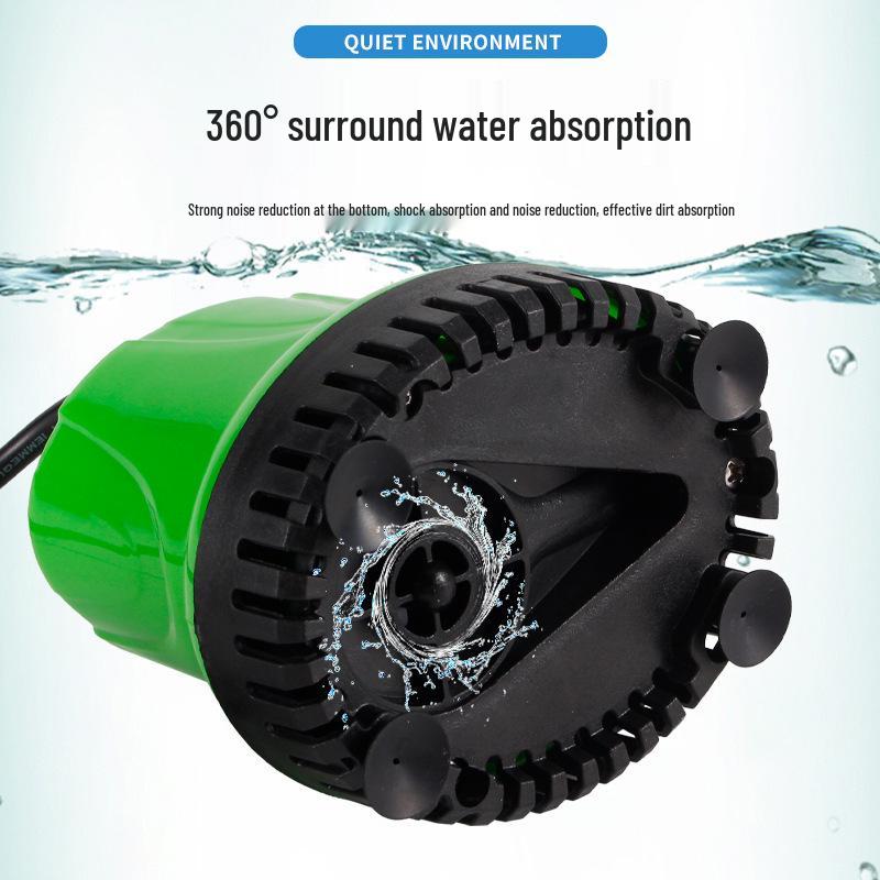 Low Suction Aquarium & Pond Water Pump for Fish Tank, Seafood Tank, and Garden Fountain