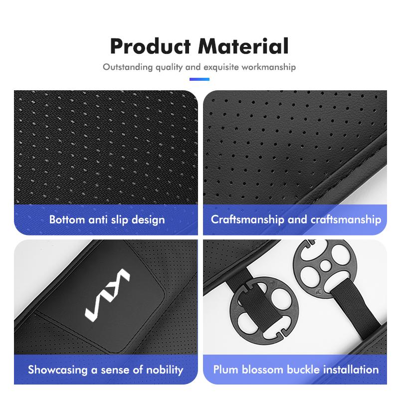 ABCDFA1For KIA Car Logo Seat Cushion Breathable Leather Thick Pad Soft Mat Accessories Ceed Sportage Rio K5 K2 Optima Cerato Venga