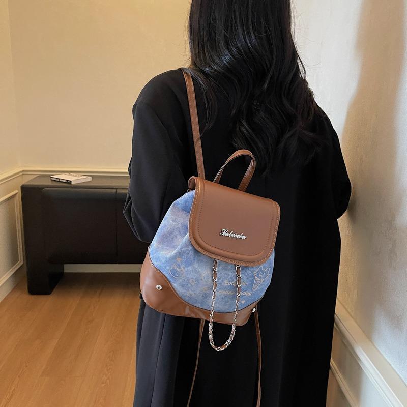 Lässiger vielseitiger Nischen-Damenrucksack neuer exquisiter Mini-Schulrucksack Reisetasche Rucksack