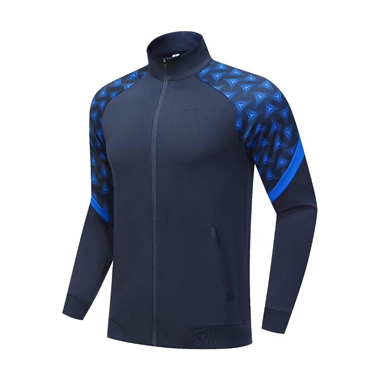 Unisex Casual Sportswear Set: Long Sleeve Zipper Jacket for Spring/Autumn Running & Training