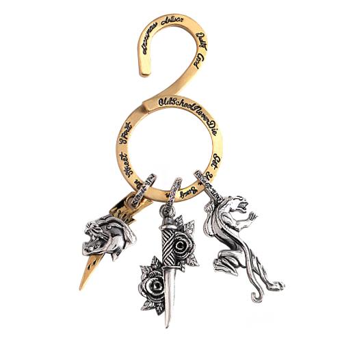 Anonymous Artisan Thunder Panther Pendant (Brass)