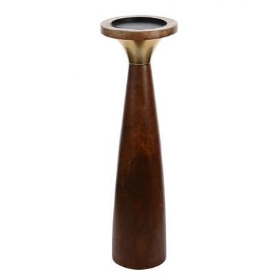 Hestia Wooden Candle Stand - Medium
