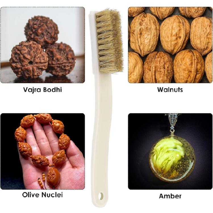 2pcs Portable Climbing and Bouldering Brush Boulder Cleaning Tool Chalk Supplies