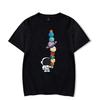 2023 Men's T-shirt Short Sleeve Tees Men's Loose T-shirt Men's Tops New Brand Men's Space Astronaut T-shirt Camisetas De Hombre