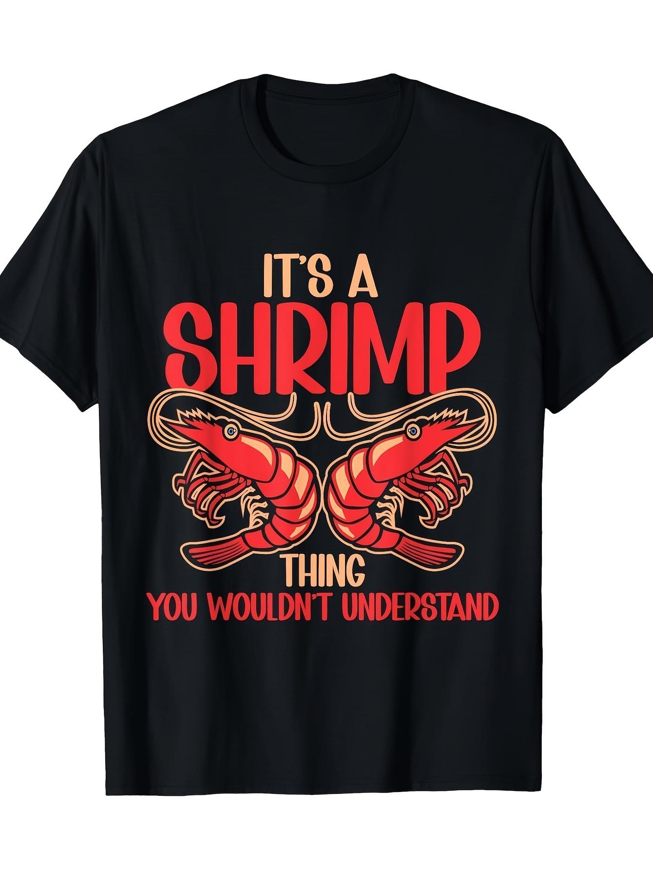 

T-Shirt y2k It s Shrimp Thing Black/Red S