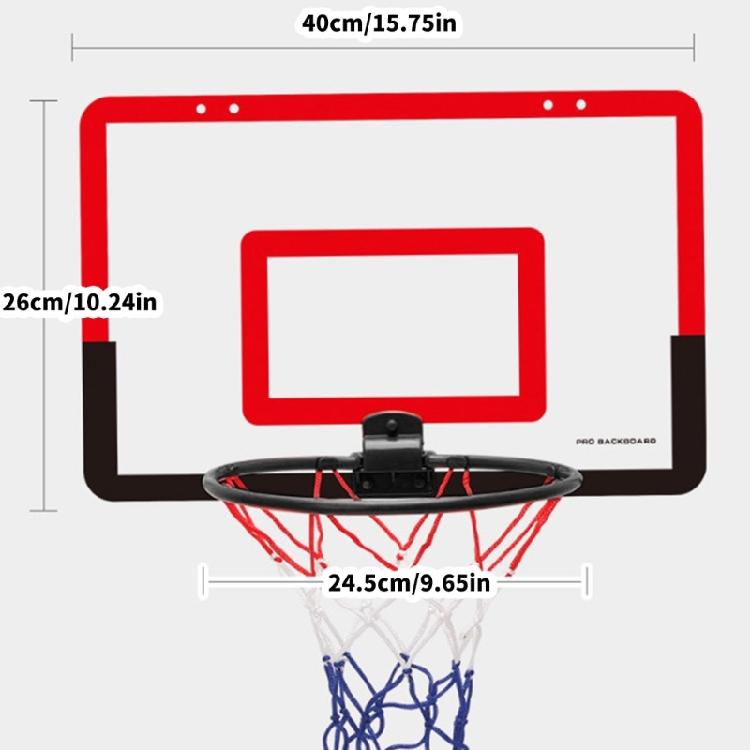 Small Exercise Basketball Hoop Wall Frame Stand Lifting Basket Home Indoor Basketball Stand Hanging Backboard Enduring