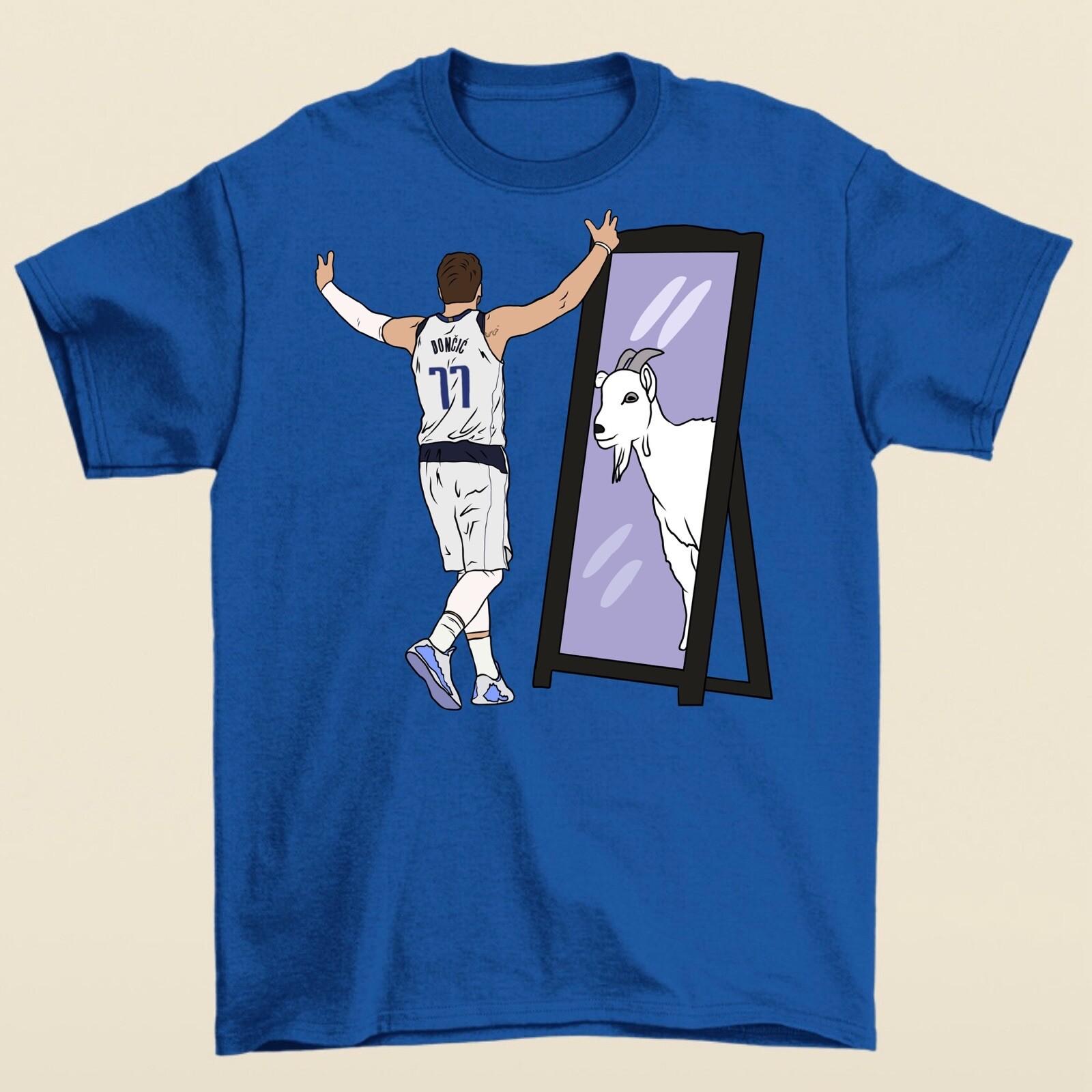Luka Doncic Mirror GOAT T-shirt M