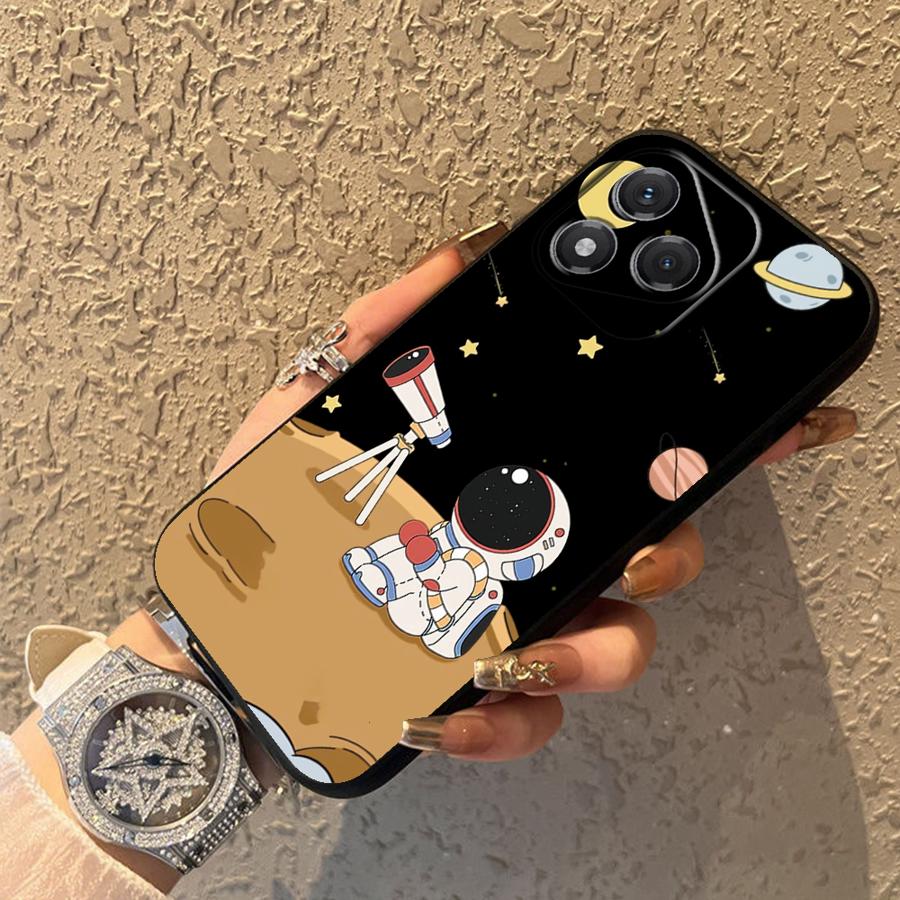 Hülle für Honor X9a X7 90 8X 70 X8 200 400 Lite X5b X6 Magic5Lite Funda Handyhülle Cartoon-Astronaut