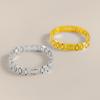 Stainless Steel Crocodile Pattern Bracelet Fashionable Unisex Diamond Shape Business Gift