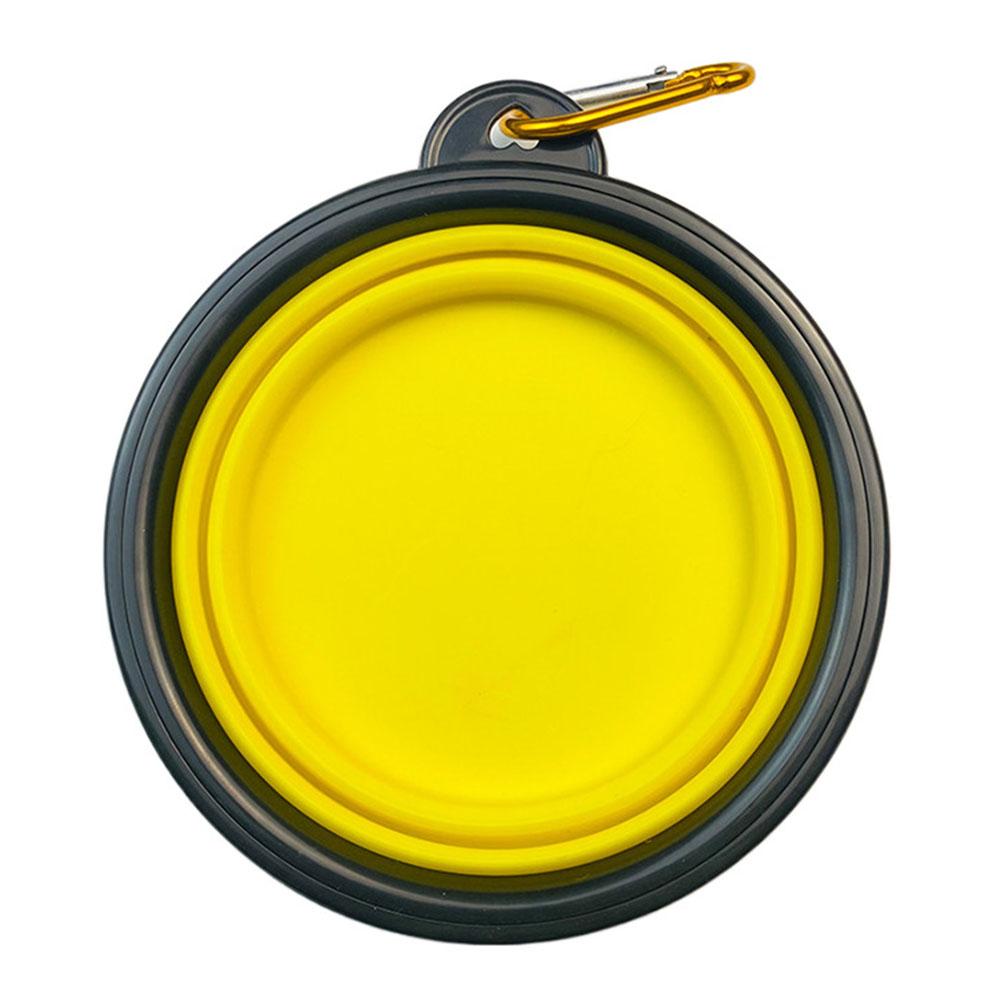 Boli pliabile pentru câini Boli portabile pentru călătorii pentru câini, extensibile pentru pisică, castron cu apă, pentru hrănire, bol din silicon pentru animale de companie, 350/1000 ml