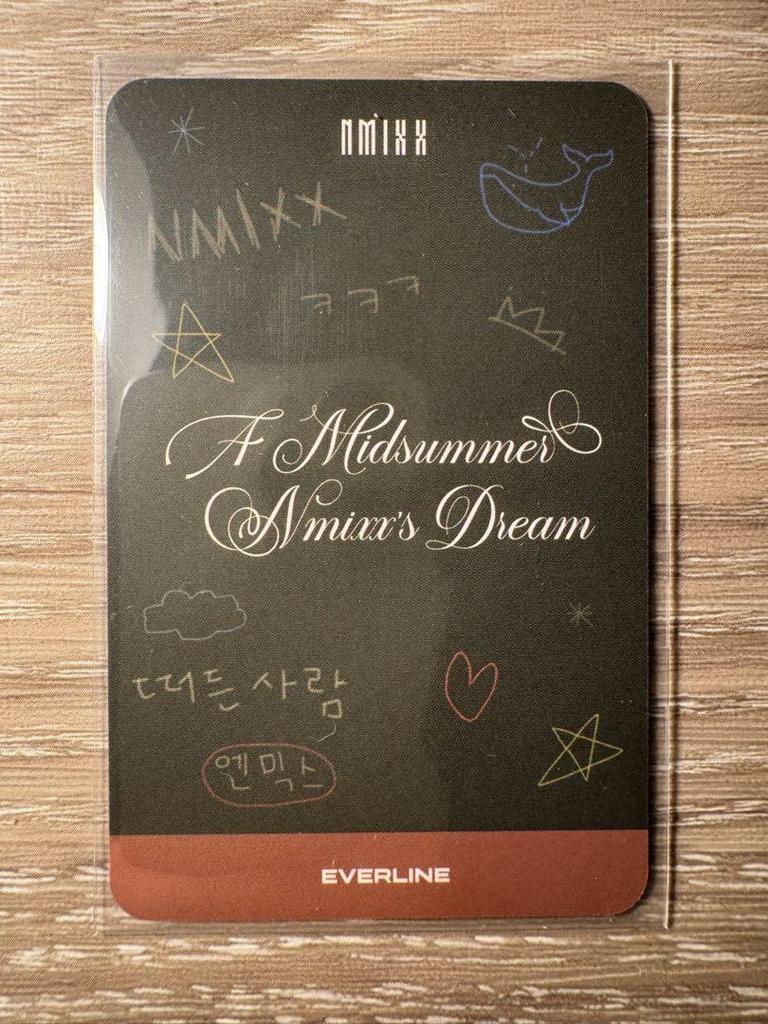 [USED] NMIXX Soryun Trading Card 12 years old