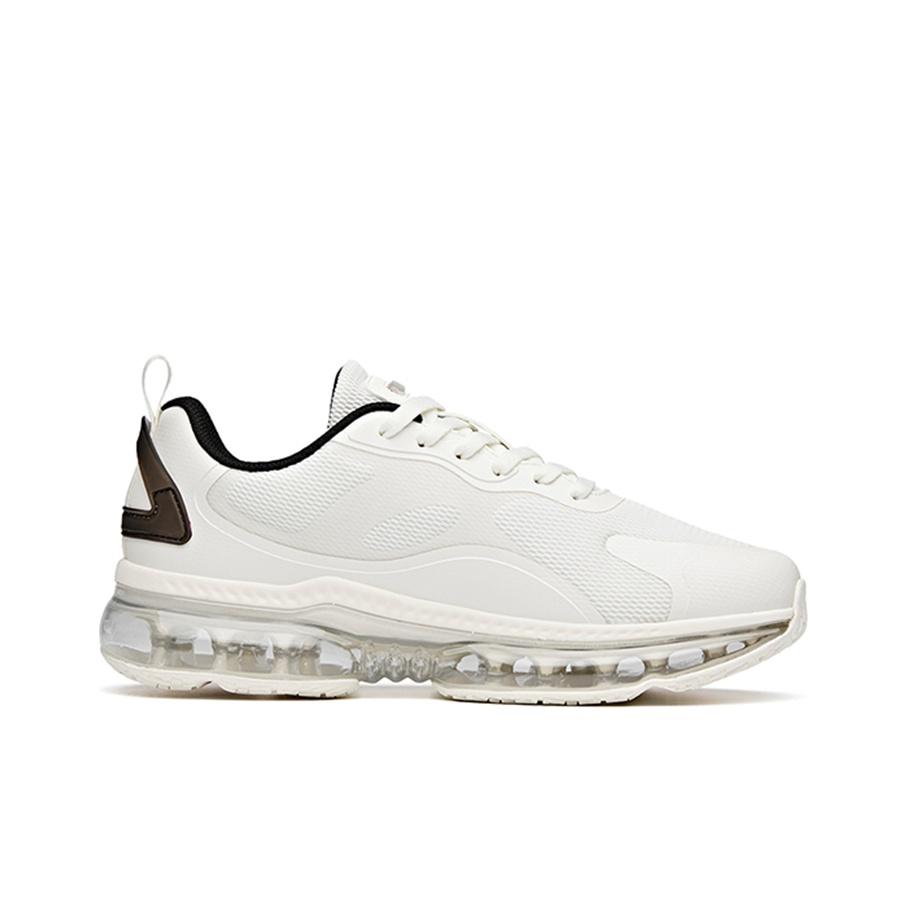 Anta Full-Length Air Cushion Low-Top Running Shoes Men Sneakers White Black 912125503-1