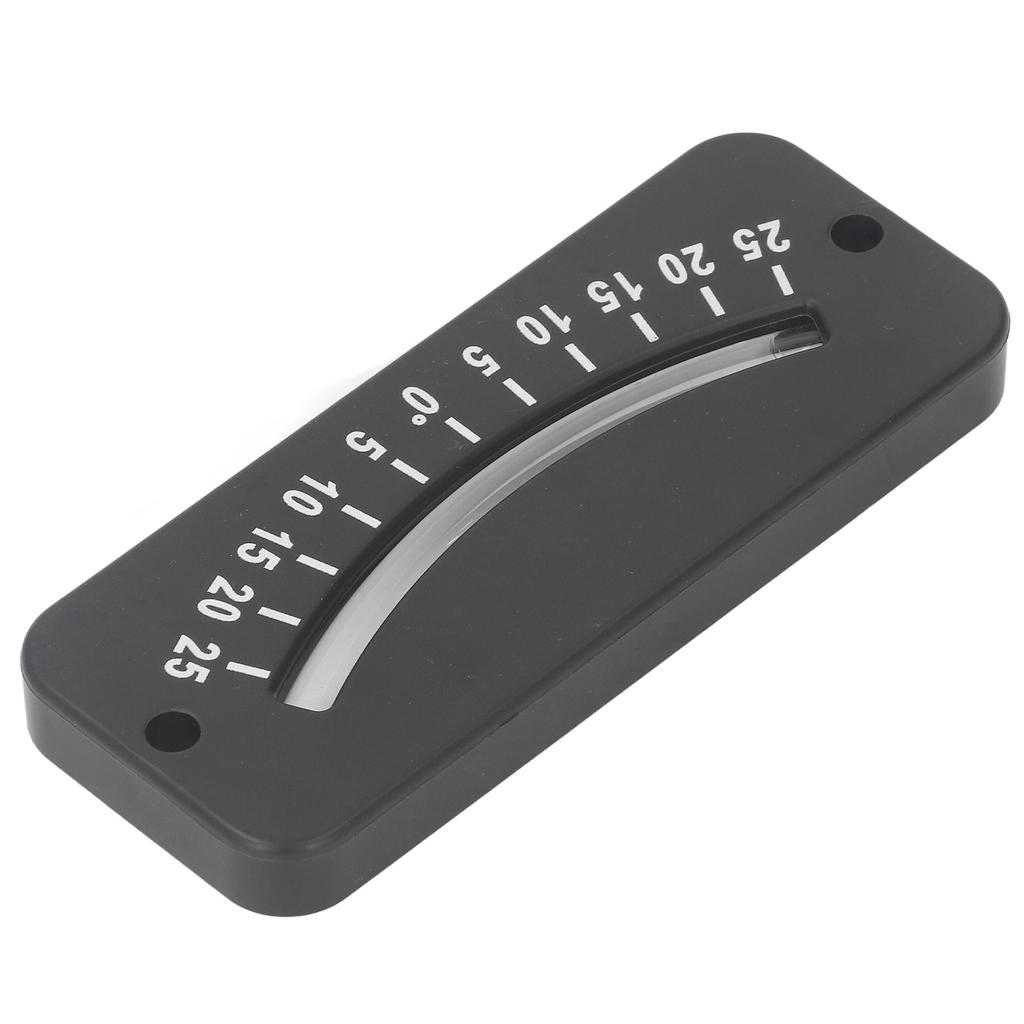 25 degrees  Glass Tube Inclinometer Clear Scale ABS Mini Angle Inclinometer for Horizontal Micro Angle Test