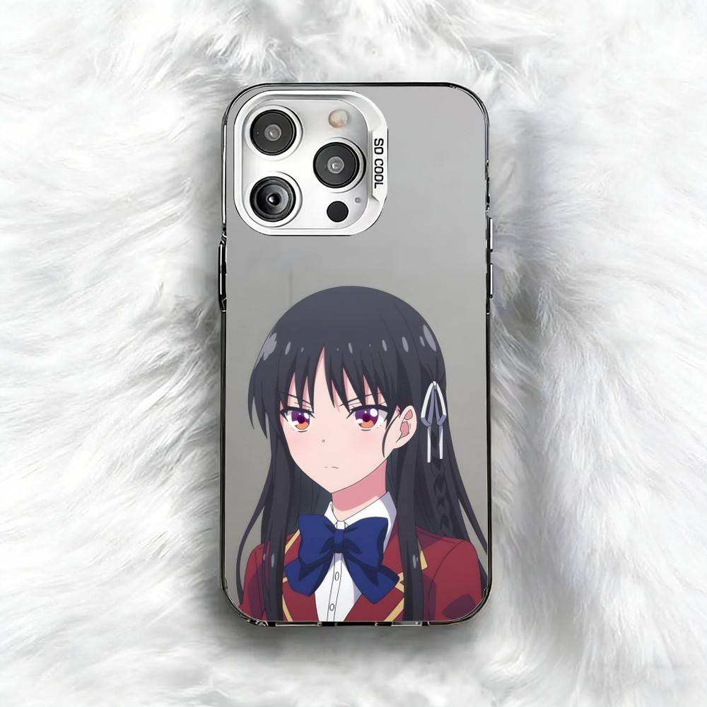 

H-Horikita S-Suzune Anime Phone Case For iPhone 16 17 15 14 12 13 Pro Max Black Color Shockproof Cover iPhone15