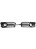 2PCS Front Bumper Fog Light Cover Grille Grill 8X0807682B 8X0807681B Fit A1 S-Line 2011-2014