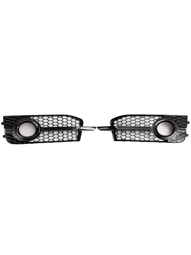 2PCS Front Bumper Fog Light Cover Grille Grill 8X0807682B 8X0807681B Fit A1 S-Line 2011-2014