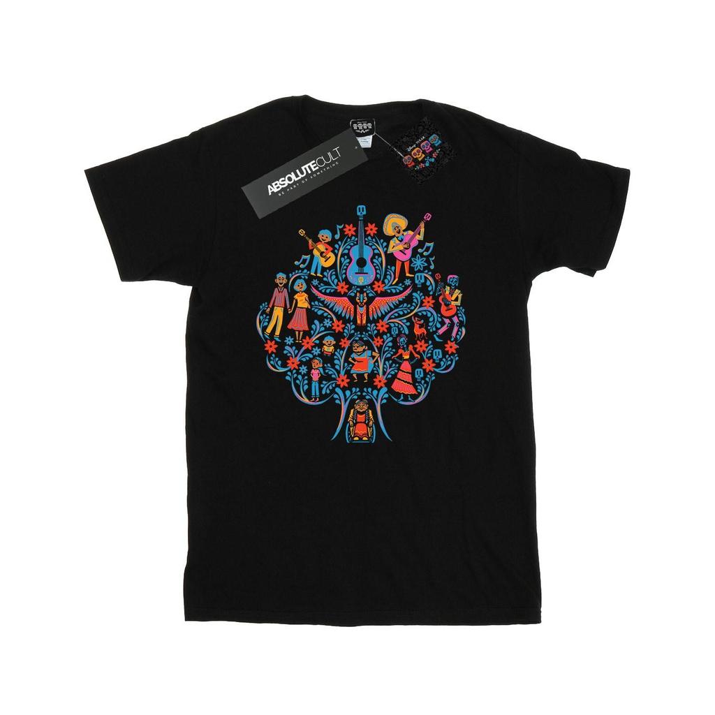 Disney Mens Coco Tree Pattern T-Shirt