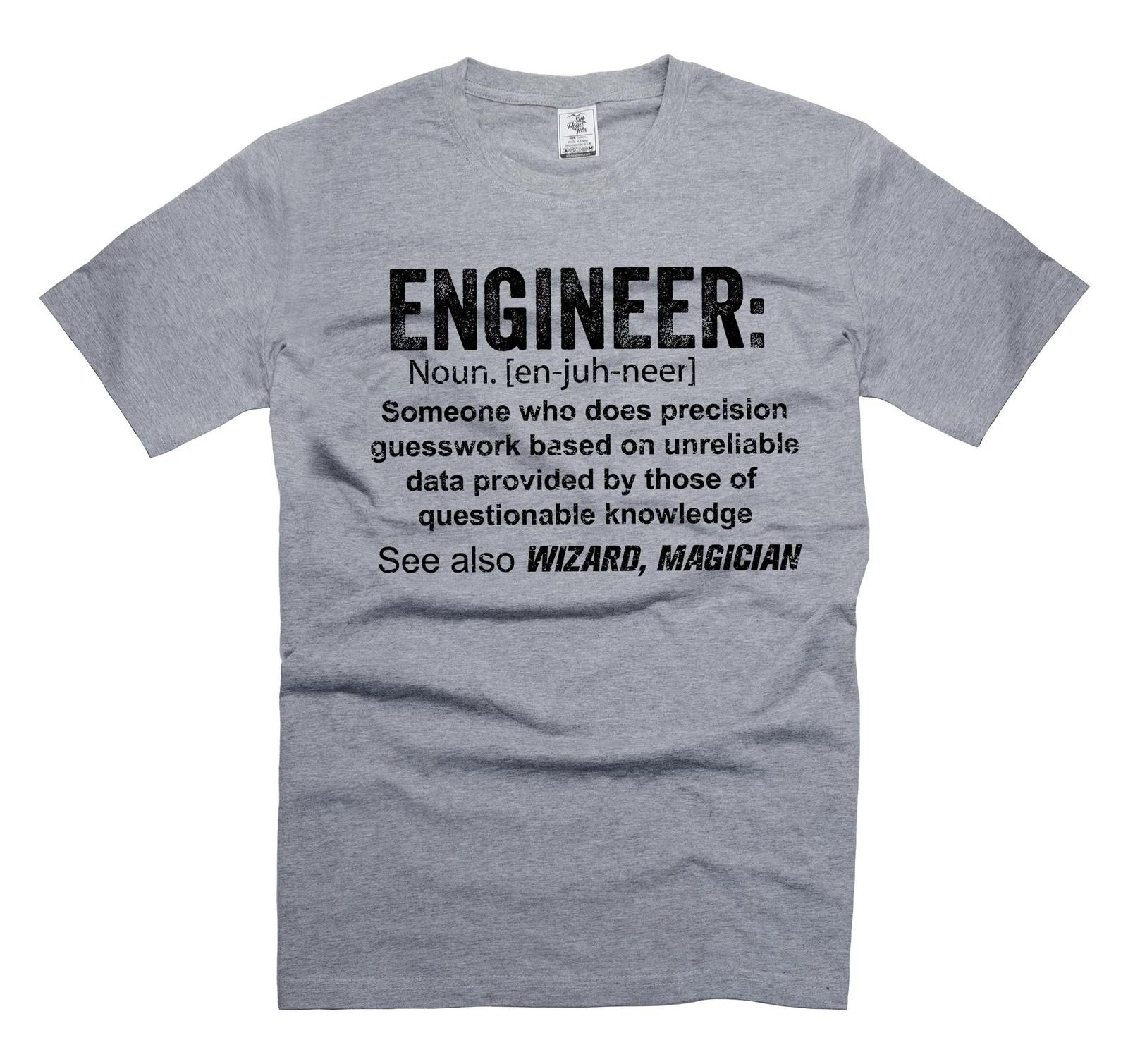 

Men s Engineer T-Shirt - Funny Definition Tee - Engineer Gifts for Him 3XL