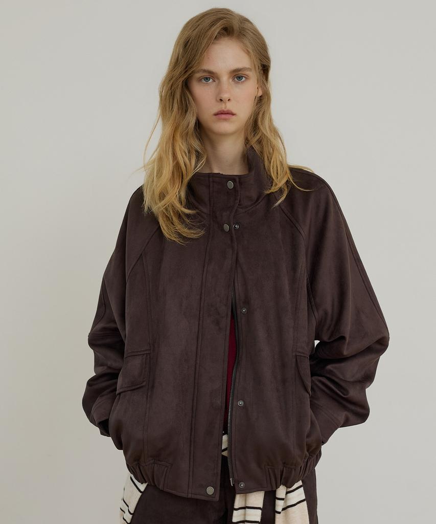CITYBREEZE Suede High-Neck Jumper_3 Colors