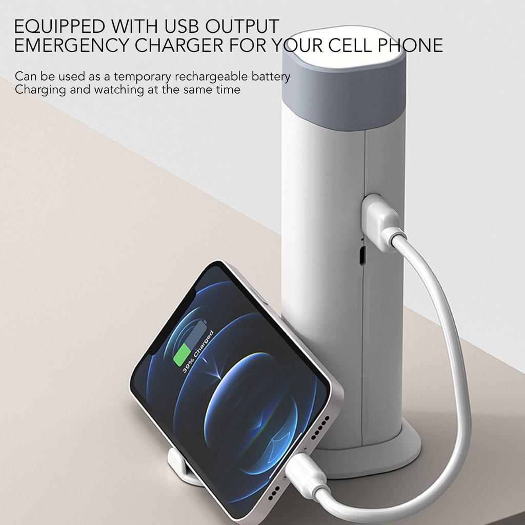 Desk Lamp Desk Lamp Portable Eye  Mini Flashlight Reading Desk Light with USB Charging for Bedroom Outdoor Table Lamp