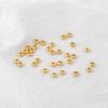 Handmade Sand Gold Spacer Bead Bracelet Necklace DIY Jewelry