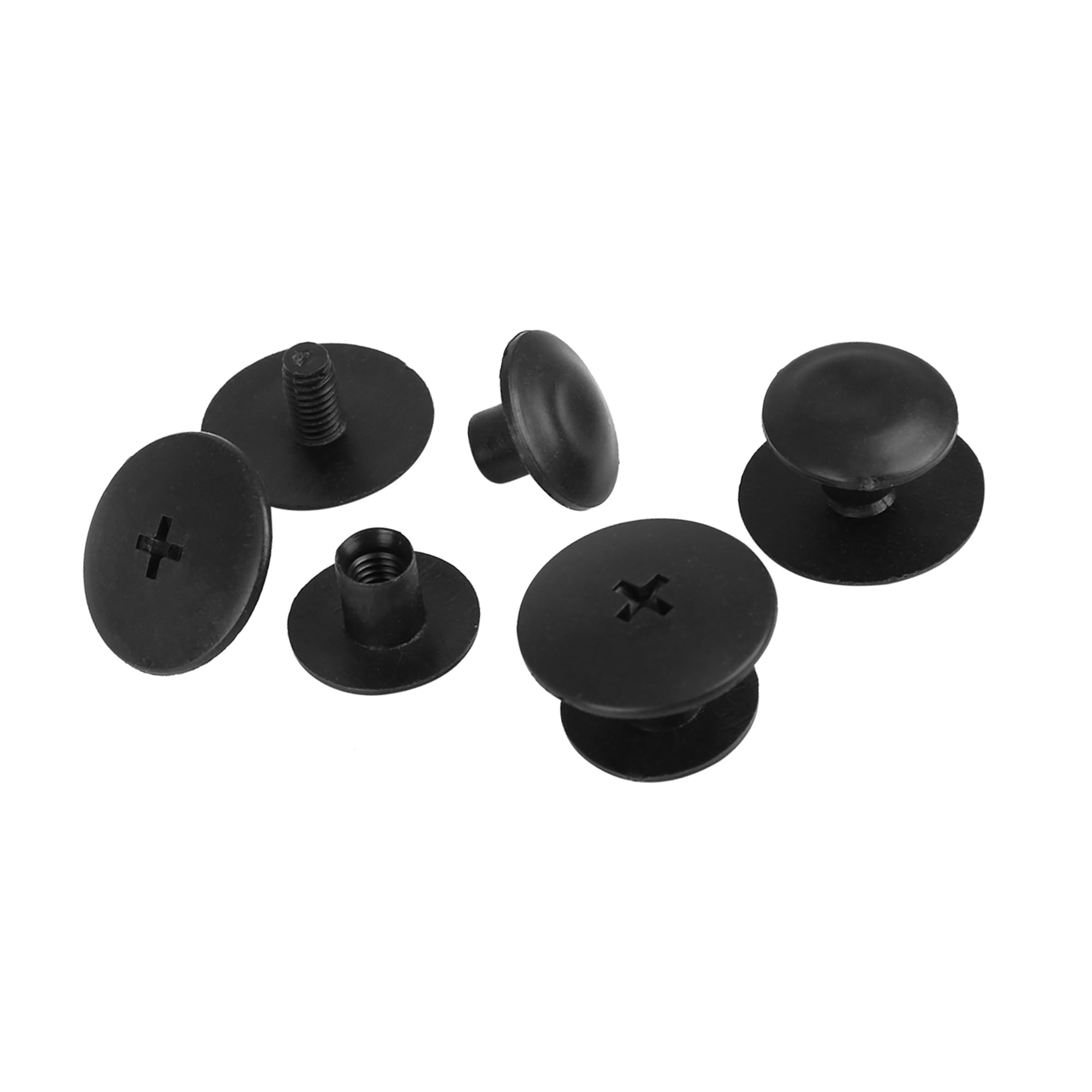 

A ABSOPRO Universal Car Floor Mat Clip Fixing Grip Anti Slip Buckle Black (Set of 4) чёрный