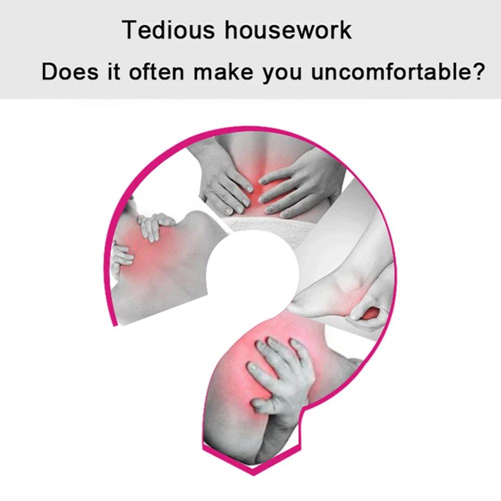 TENS EMS Muscle Stimulator 6 Channel Output Patch Pulse Massager Electronic Acupuncture and Relaxation Device