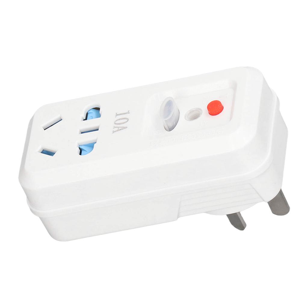 10A Leakage Protector Outlet Adapter Plug In Circuit Breaker Conversion Receptacle