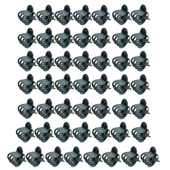 

50/100 шт. Зажимы для растений, многоразовые зажимы для орхидей, вьющиеся растения, поддерживающие зажимы для стеблей, стебли лозы растут вертикально 50pcs зелёный