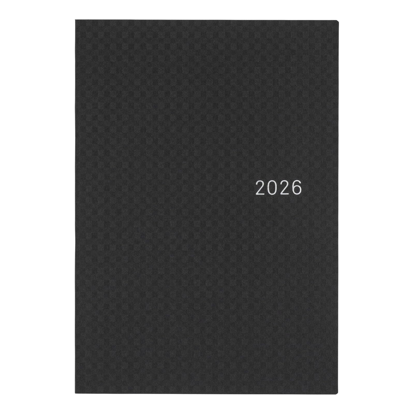 

Hobonichi Techo 2026 HON English Edition Paper Gingham Page Per Series/Black [A5/1 Day/January/Monday Start]