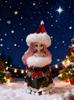 9-Inch Electric Fashionable Christmas Princess Doll With Led Lights And Music, Princess Toy Sets For Girls And Children, Exquisite C