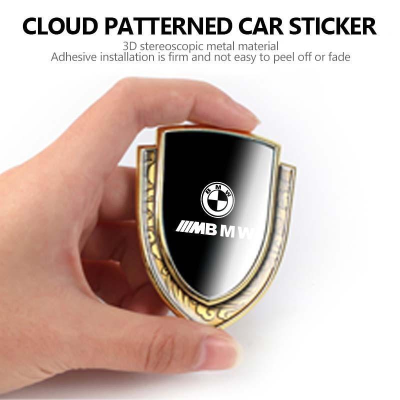 AAAXG1 Car Window Sticker Decal Rear Trunk Emblem Badge Body Decal For BMW 1 3 5 7 Series M F01 F20 F10 F13 E52 E53 E60 E93