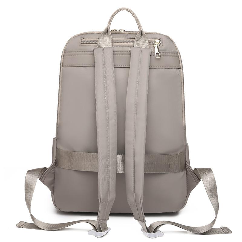 Leisure Commuting Multi-functional Backpack Women's 14-inch Computer Backpack Spring Versatile Simple Large-capacity Travel Bag