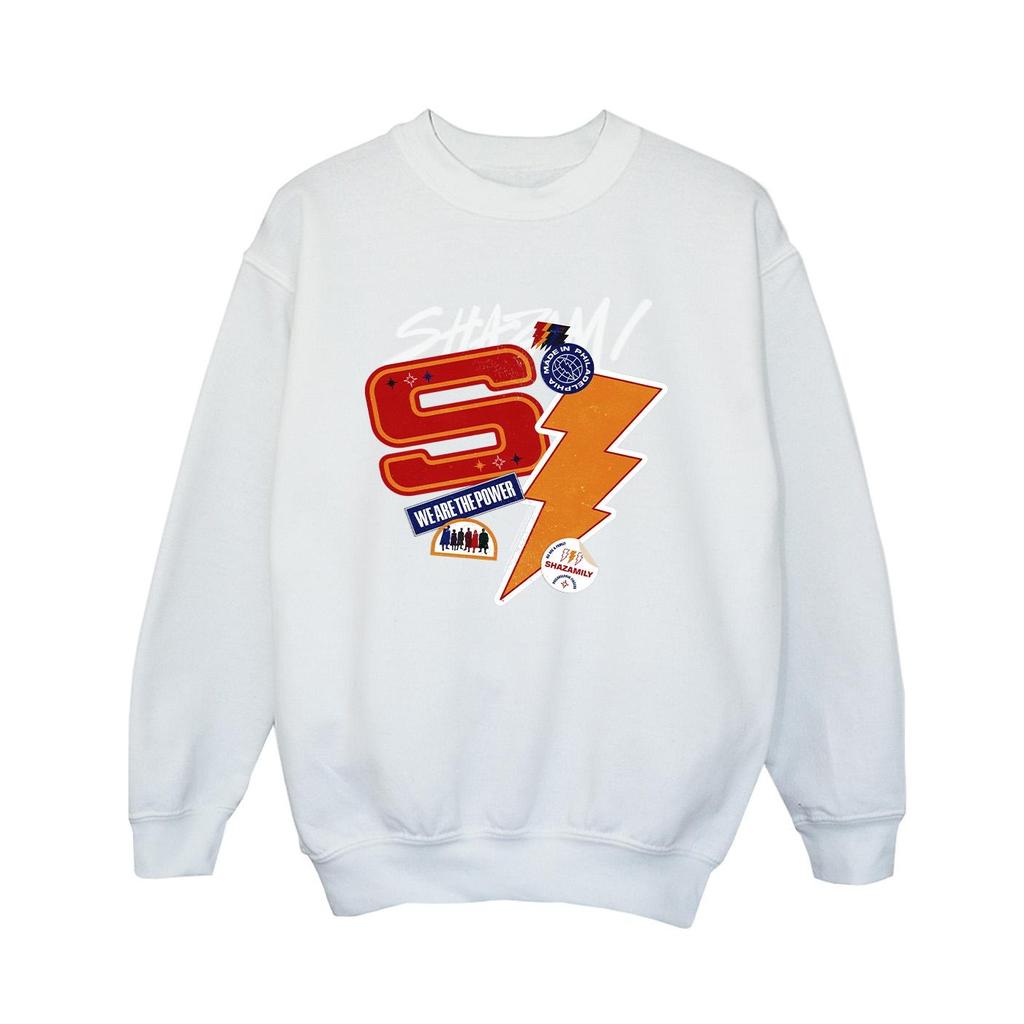 DC Comics Boys Shazam Fury Of The Gods Sticker Spam Sweatshirt