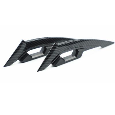 1 Pair Motorcycle Side Wings Aerodynamic Dynamic Spoiler Wings Trim Sticker Motorbike Fairing Air Deflectors Universal Decoration Accessories