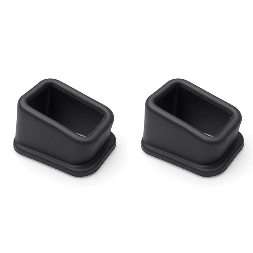 2PCS EVA Seat Belt Buckle Holder Full-Wrapped Anti-Slip Seat Belt Protection Cover Anti-Scratch Seat Belt Slot Fixer