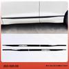 Honda CRV Haoying B-Pillar Door Trim: Black Chrome Strips