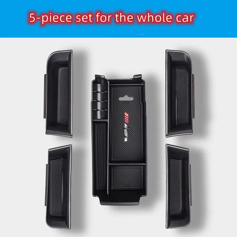 

Дверь автомобиля, передняя и задняя ручка, центральный контрольный подлокотник, ящик для хранения предметов интерьера, украшения для Mercedes-Benz GLB220/180/200 EQB чёрный